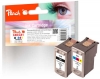 Peach Spar Pack Tintenpatronen kompatibel zu  Canon PG-40BK, CL-41C, 0615B036
