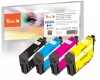 Peach Spar Pack Tintenpatronen XL kompatibel zu  Epson No. 603XL, C13T03A64010
