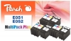 319141 - Peach Spar Pack Plus Tintenpatronen kompatibel zu T051, T052 Epson