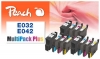 319149 - Peach Spar Pack Plus Tintenpatronen kompatibel zu T0321,T0422, T0423, T0424 Epson
