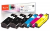 319804 - Peach Spar Pack Plus Tintenpatronen HY kompatibel zu T3357, No. 33XL, C13T33574010 Epson