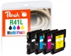 320194 - Peach Spar Pack Tintenpatronen kompatibel zu GC41L, 405765, 405765, 405767, 405768 Ricoh