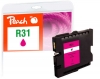 320501 - Peach Tintenpatrone magenta kompatibel zu GC31M, 405690 Ricoh