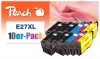 320706 - Peach 10er-Pack Tintenpatronen, kompatibel zu T2716, No. 27XL, C13T27164010*2 Epson